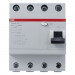 УЗО ABB FH200 4P 25А, 30 мА ( AC ), 2CSF204004R1250