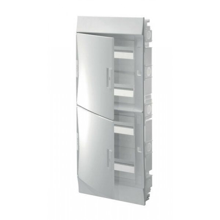 Распределительный щит ABB Mistral41 48М непрозрачная дверь (c клемм) 1SLM004102A1108 (АББ)