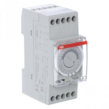 Электромеханическое реле времени суточное ABB AD1CO-R-15m 2CSM208151R1000 (АББ) Электромеханическое реле времени суточное ABB AD1CO-R-15m 2CSM208151R1000 (АББ)